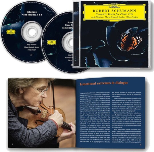 Antje Weithaas, MarieElisabeth Hecker, Dénes Várjon  Schumann: Complete Works for Piano Trio  CD