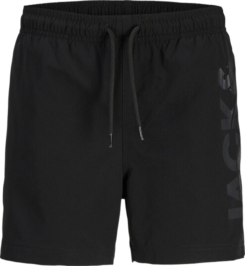Jack & Jones Jpstmaui Wave Logo Swim Shorts Sn Jnr Black 164