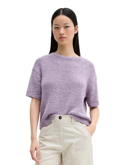 Marc O"Polo Pullover Short Sleeve Purple XL