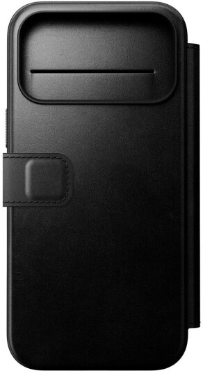 Nomad iPhone 17 Pro Max Modern Horween Leather Folio Case MagSafe Kompatibel Black