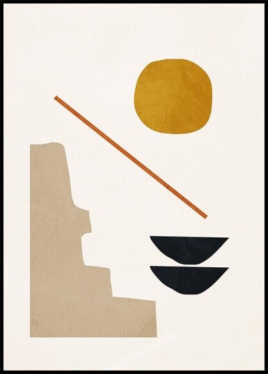 Abstract Minimal 6 Plakat Plakat / 70x100cm