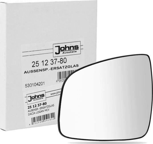 Speilglass ytterspeil JOHNS 25 12 37 80