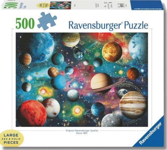 Ravensburger Puslespill 500 brikker Planetarium