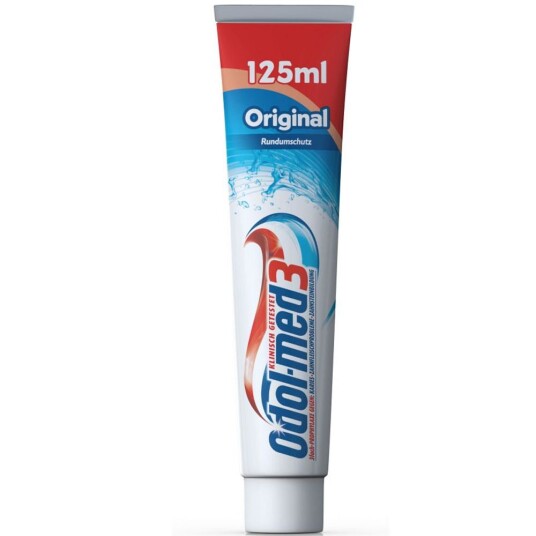 125 ml. Aquafresh Tannkrem Original Odol Med3 Triple Protection
