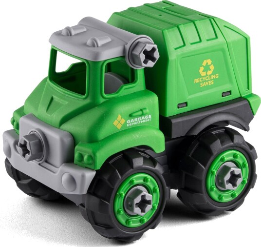 Speed Car Byggesett Søppelbil Batteridrevet 3+  År