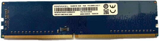 Ramaxel DDR4 DIMM 8GB 2666MHz CL19 RMUA5110MH78HAF-2666 