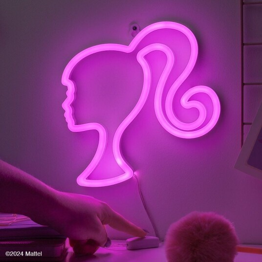 Paladone Barbie veggmontert LED neonlys