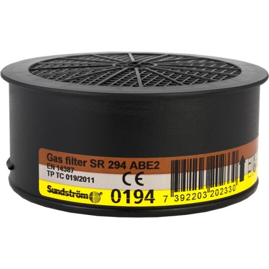 Sundström SR 294 Gassfilter ABE2 Ånderettsvern