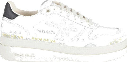 Premiata Dame Sko Hvit 40 EU,
