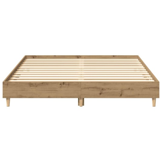 Sengeramme uten madrass artisan eik 140x200 cm konstruert tre 3328725