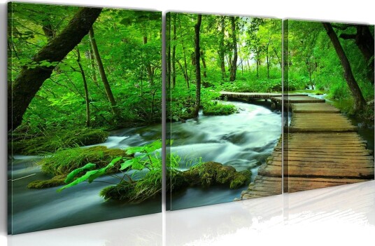 Bilde Forest Broadwalk Triptych 120x40 Artgeist sp. z o. o.