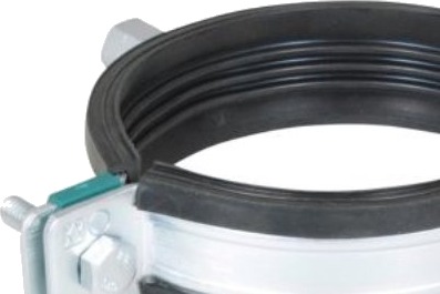 Walraven Hd1501 Rørb 159 169Mm   Bup Svær 2 Skrue Rørbøjle Med Epdm Og M10/12 Gevind