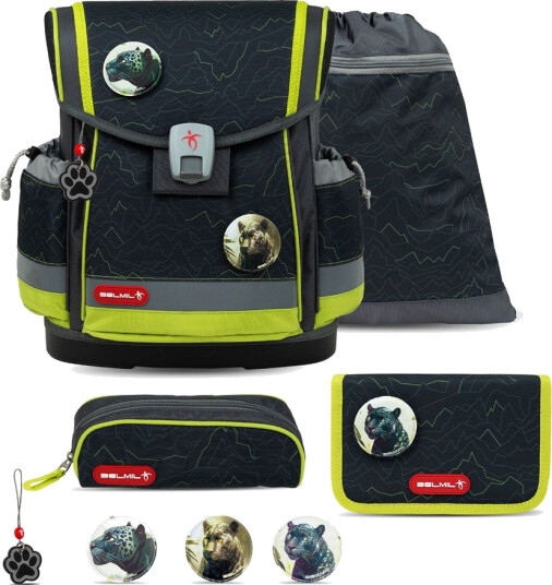 Mountain Skolesekk Med 5 Deler Belmil Classy Plus School Bags 866303