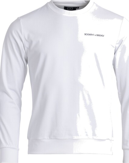 Bogeys & Birdies M Tech Crew Hvit Golfgenser herre White X-Large