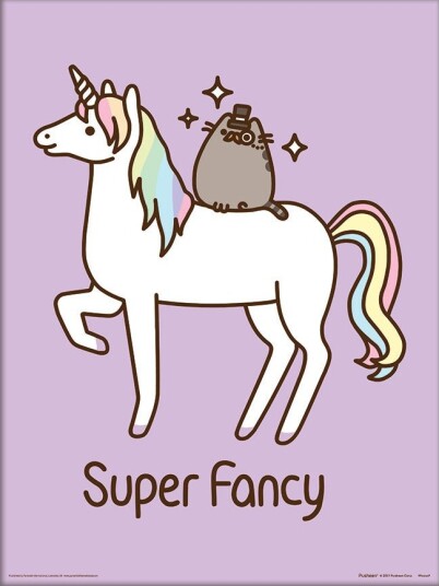 Pusheen Innrammet Bilde 30 x 40 cm Super Fancy