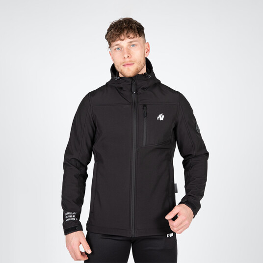 Foster Softshell Jacket Black Svart Small Foster Softshell Jacket Black Svart Small