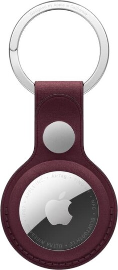 Apple FineWoven nøkkelring for Apple AirTag Burgundy Apple FineWoven nøkkelring for Apple AirTag Burgundy
