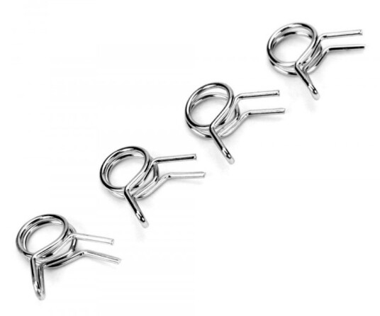 Du-Bro 677 Fuel Line Clips medium 4pcs