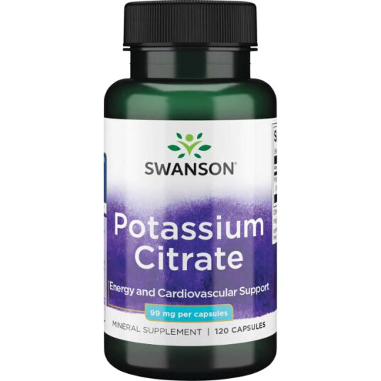 SWANSON POTASSIUM CITRATE 120 kaps