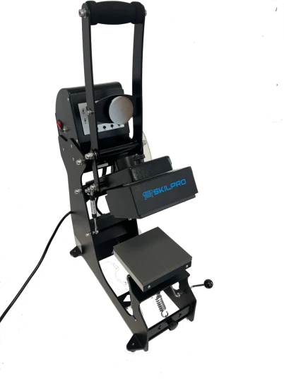 Microtec Semi automatisk varmepresser med 15x15cm plade og dobbelt varme kasket modul