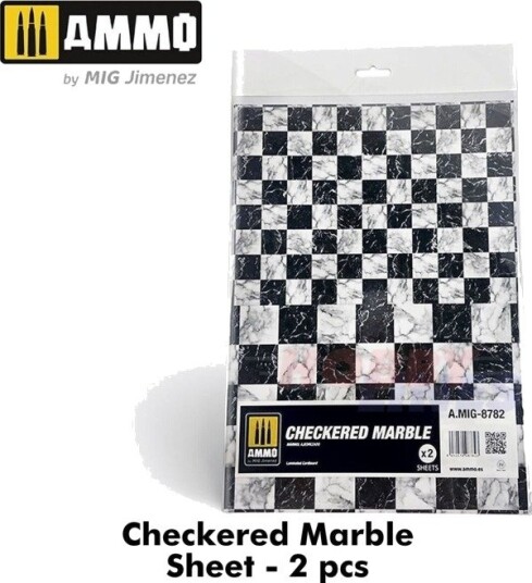 Vallejo Ammo: Checkered Marble 2 Vallejo Ammo: Checkered Marble 2
