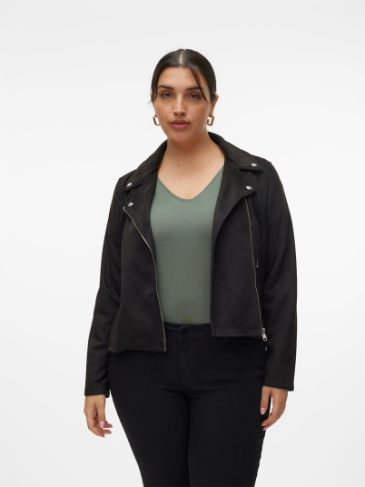 Vero Moda Curve Jose Short Jacket Sort 44