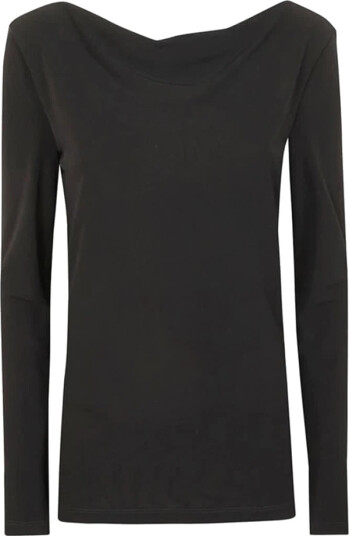 Alberta Ferretti Dame Strikkevarer Svart XL,