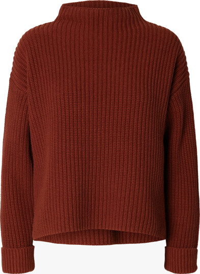 Selected Femme Selma Sus Long Sleeve Knit Pullover Burgunder S