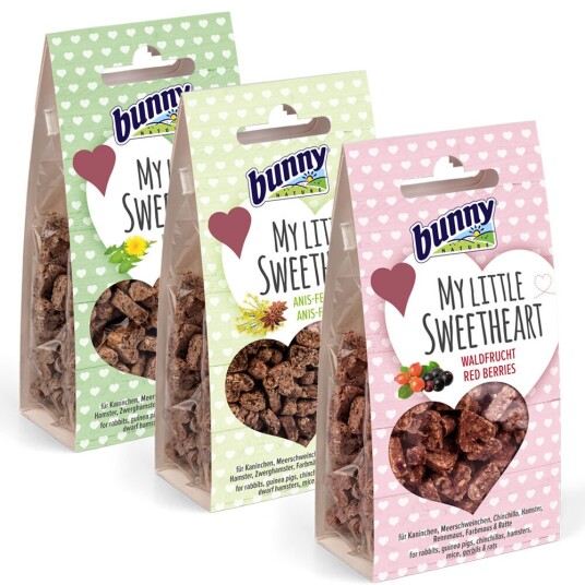 Bunnynature Bunny My Little Sweetheart Blandet Pakke 3-Delt Pakke (90 G)