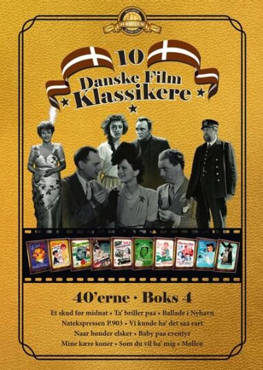 10 Danske Film Klassikere: Boks 4 - 40-tallet (DVD)