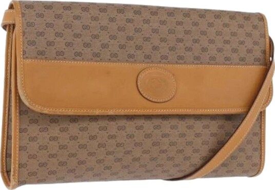 Gucci Vintage Dame Pre owned Brun ONE SIZE, Gucci Vintage Dame Pre owned Brun ONE SIZE,