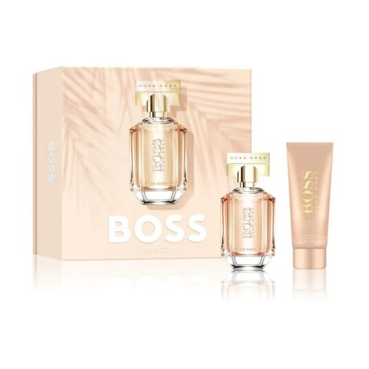 Hugo Boss The Scent For Her Duftsett 50 ml Eau de Toilette og 75 ml Bodylotion