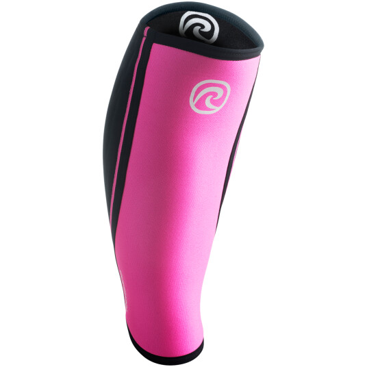 Rehband Rx Shin/calf Sleeve 5 mm, kompresjonsstrømpe senior XL Pink/Black