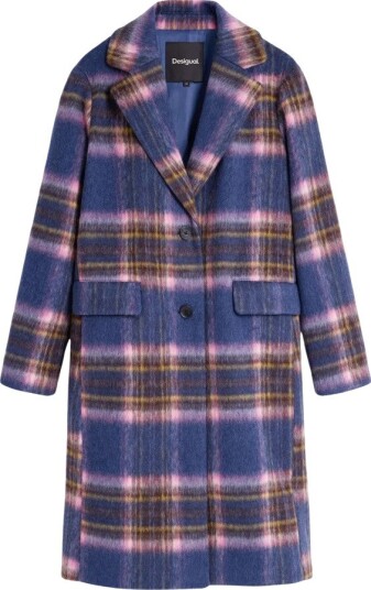Desigual Chaq_Checkered Blue XS Desigual Chaq_Checkered Blue XS