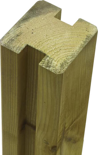 Profilstolpe PLUS 2 Spor 9x9x188 cm