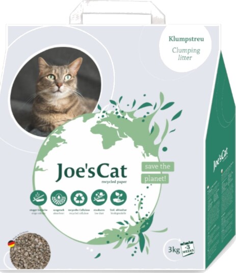 Joe'S Cat Klumpende Kattesand Resirkulert Papir 8 L (3 kg) Joe'S Cat Klumpende Kattesand Resirkulert Papir 8 L (3 kg)