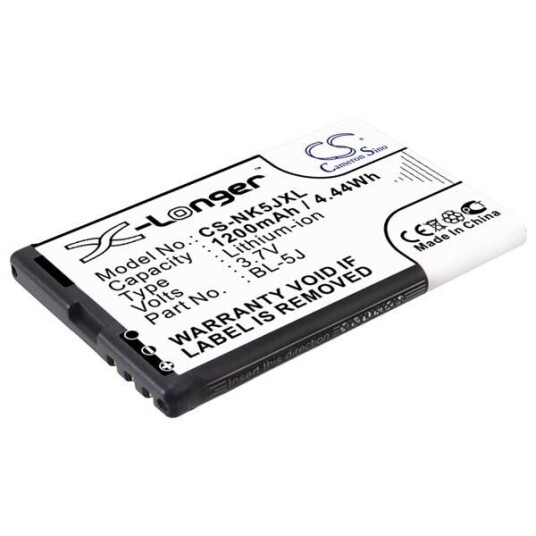 Nokia 5800 batteri (1200 mAh 3.7 V)