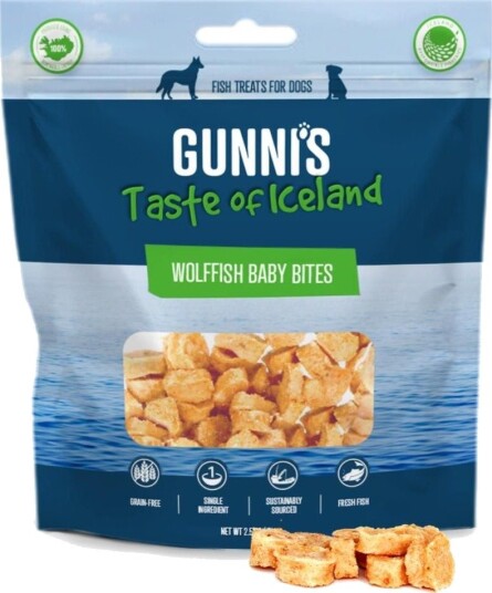 Gunnis Mini Bites Wollfish 71 g Gunnis Mini Bites Wollfish 71 g