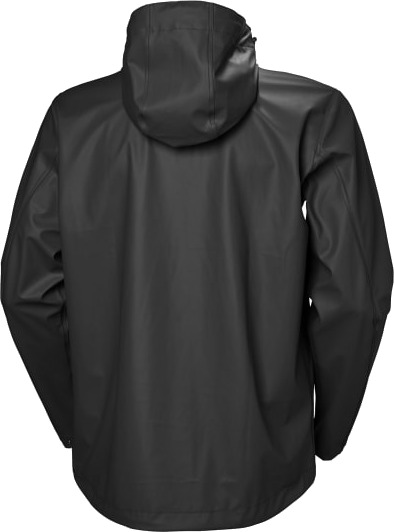 Helly Hansen Herre Moss Vindtett Regnjakke Svart M MarineblåM
