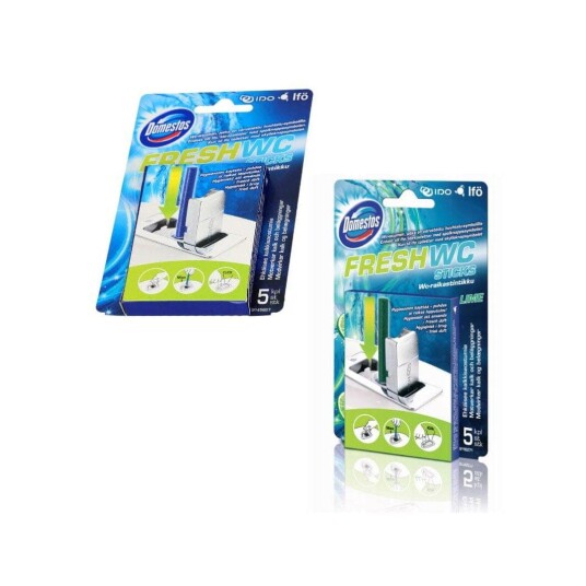 Porsgrund Fresh Wc Ocean/lime Pakke 2x14