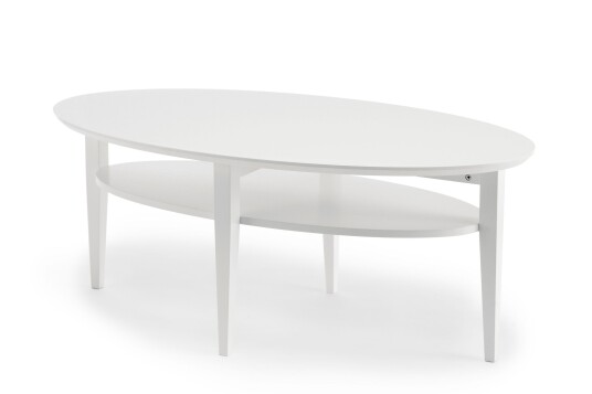 Torkelson Tango salongbord Hvitbeiset eik 130 x 70 cm Hvit