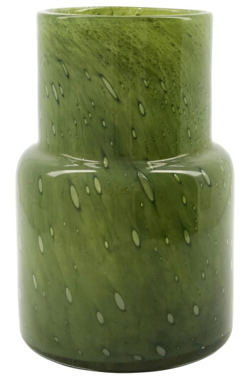 House Doctor Bole vase Ø 17,5 cm Mørkegrønn