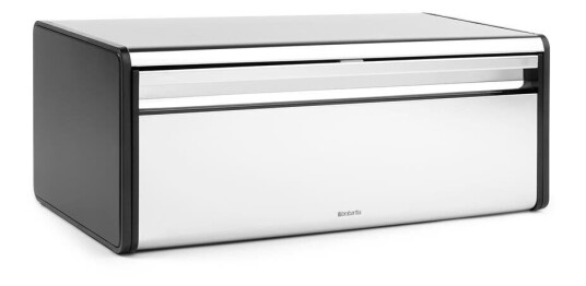 Brabantia Fall Front brødboks briljant stål Brabantia Fall Front brødboks briljant stål
