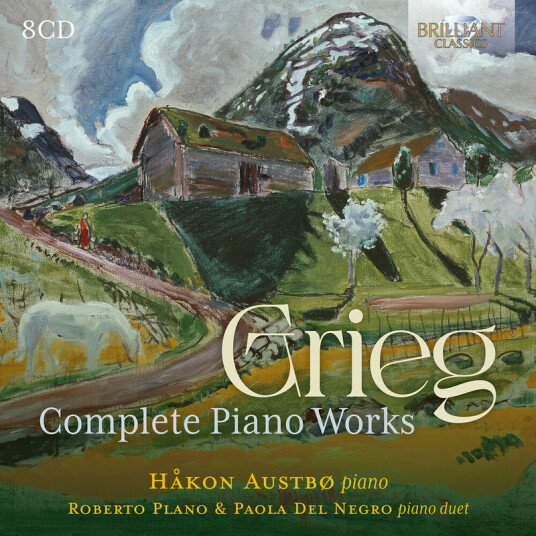 Håkon Austbö Grie Complete Piano Works CD