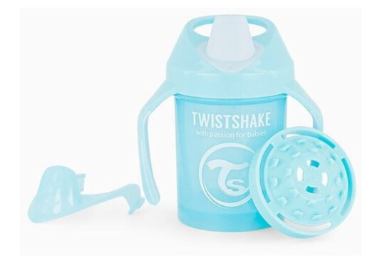 Twistshake Tutekopp, Mini Cup, 230ml, Pastel Blue Twistshake Tutekopp, Mini Cup, 230ml, Pastel Blue