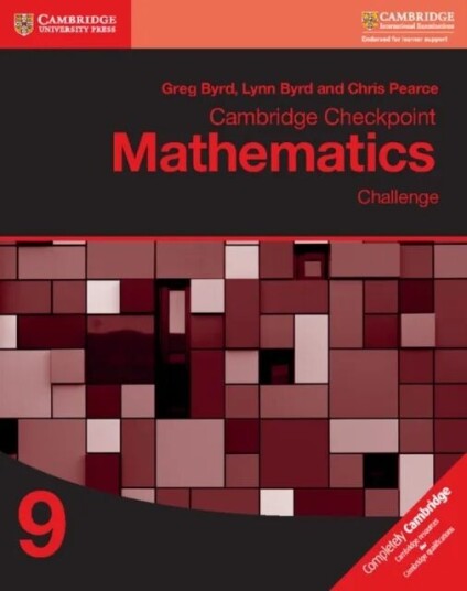 Cambridge Checkpoint Mathematics Challenge Workbook 9 Av Greg Byrd, Lynn Byrd, Chris Pearce
