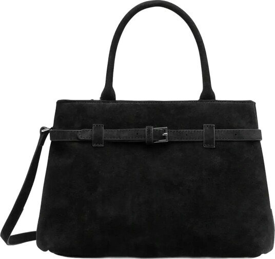 Noella Macie Bag Real Suede   Black   ONE SIZE