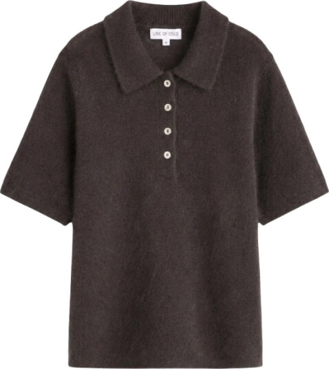 Line of Oslo Dame Topper Brun XS,