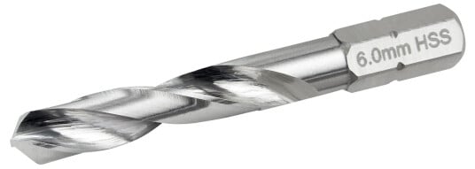 Ironside 200734 Spiralbor 1/4" 4,5 x 46 mm Maskintilbehør & forbruk