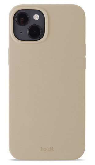 Holdit iPhone 14 Plus Soft Touch Silikon Deksel - Latte Beige